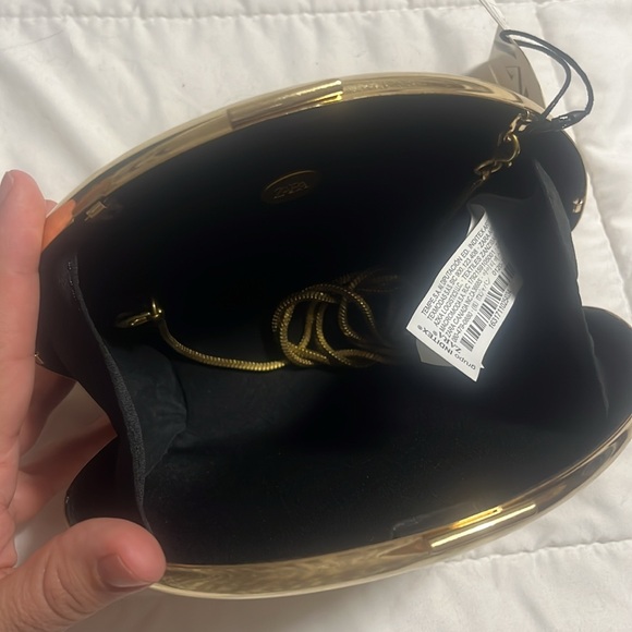Brand New - Zara gold clutch - Picture 2 of 3